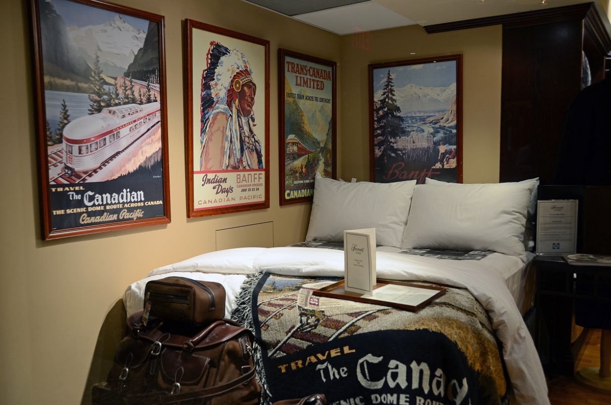 21 Banff Springs Hotel Lobby Level Shop With Canadian Pacific Display